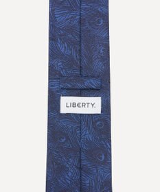 LIBERTY. ヘラ ジャカード シルク タイ
