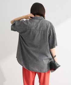 Green Parks 半袖シアーデニムシャツ