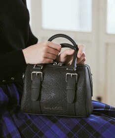 Maison de FLEUR FLEURモノグラムミニボストンバッグ