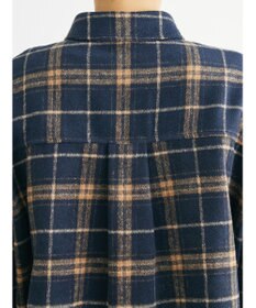 Green Parks ・ＥＬＥＮＣＡＲＥ　ＤＵＥ　シャギーチェックショートシャツ