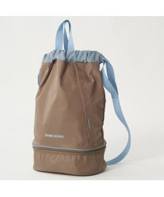 BEAMS SCHOOL 手提げバッグにもなる 2重底ナップサック