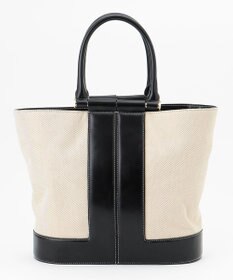 23区 キャンバスコンビ トートバッグ