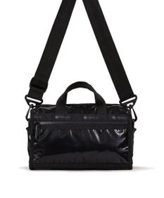 LeSportsac MINI DUFFEL CROSSBODY/ブラックシャイン