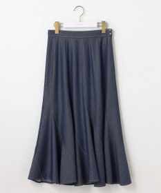 ANY SIS S 【洗える】デニムライクエスカルゴ スカート