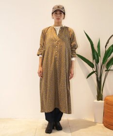 J.PRESS YORK STREET 【WOMEN】フラワープリント ワンピース