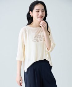 ANY シアークロップドプルオーバー