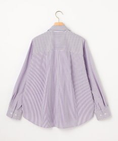 組曲 S 【加藤ローサさん着用】コットンタッチシャーティングボウタイ付き シャツ