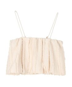 Green Parks ・ＡＮＤ　ＳＥＡＲＣＨフリンジストライプバルーンキャミ