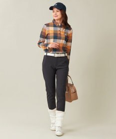 23区GOLF 【WOMEN】グラデーション合皮ロゴベルト