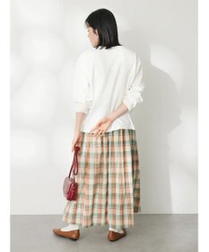 CRAFT STANDARD BOUTIQUE ウ゛ィンテージ風天竺　パール釦クルーカーデＬ／Ｓ