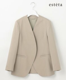 23区 L 【エステータ】ライトダブルクロス ジャケット