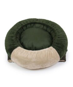 PET PARADISE ペットパラダイス 寝袋 丸型《オニオン柄》Ｍ  小型犬 径60cm