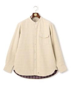 J.PRESS MEN 【KING SIZE】ダブルフェイス キャラメルコール シャツブルゾン