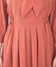 Tiaclasse 【洗える】リボンボウタイワンピース