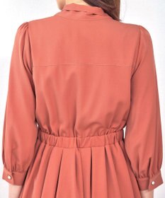 Tiaclasse 【洗える】リボンボウタイワンピース