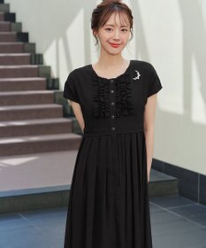 Tiaclasse L 【洗える】フリルワンピース