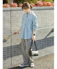 AMERICAN HOLIC Ｗポケットデニムシャツ