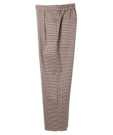 earth music&ecology チェックストレートパンツ