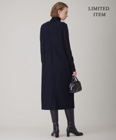 ICB L 【WEB限定・洗える】 ツイードインレイ ジャンパースカート ワンピース