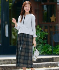 Tiaclasse L 【洗える】フリルワンピース