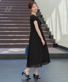 Tiaclasse L 【洗える】フリルワンピース