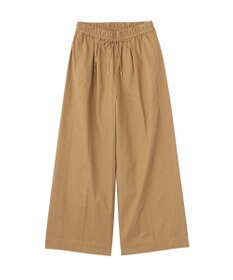 YECCA VECCA コットンイージー切替ワイドパンツ