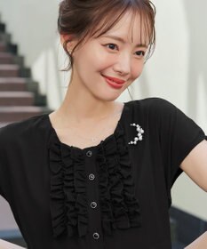 Tiaclasse L 【洗える】フリルワンピース