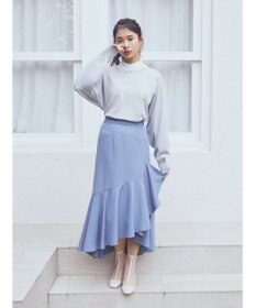 earth music&ecology 襟付きニットプルオーバー