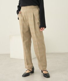 earth music&ecology 裏起毛テーパードパンツ