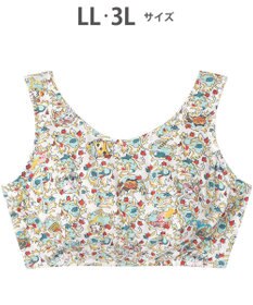 tsumori chisato SLEEP ツモリチサト ナイトアップブラ ベア天竺素材(身生地) 3Lまで対応 大きいサイズ ノンワイヤー ナイトブラ レディース UBX563 /ワコール