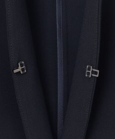 23区 S 【洗える/吸水速乾/UVカット/接触冷感】ストレッチジョーゼット ノーカラー ジャケット