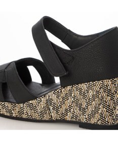 MODE ET JACOMO <D'ICI>カットワークストラップサンダル