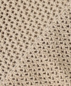 23区 【SLOW/洗える】メッシュニット ベスト