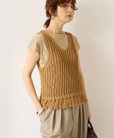 AMERICAN HOLIC 【前後2WAY】フリンジショートベスト