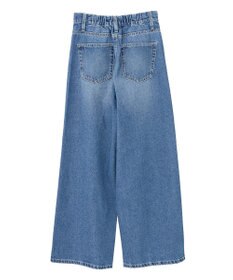 earth music&ecology ワイドフリンジデニムパンツ