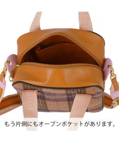 tsumori chisato CARRY ウールチェック ショルダーバッグ 2way ミニバッグ