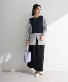 Green Parks 脇リボンドッキングチュニック