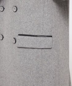 uncrave ロング チェスターコート（uncrave WHITE）