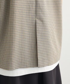 Green Parks ノースリーブチェックジレ