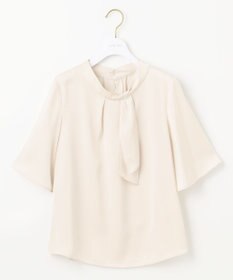 ANY SIS L 【洗える】トロミサテンボウ ブラウス