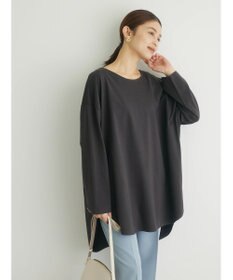 Green Parks バックカシュクール長袖チュニック