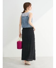 Green Parks ・ＥＬＥＮＣＡＲＥ　ＤＵＥ　ティアードフリルナロースカート