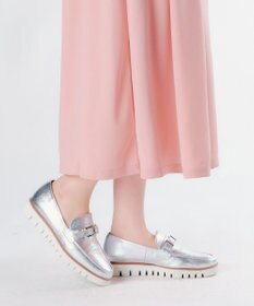 Dominic3 スニーカーソール バックルレザーローファー