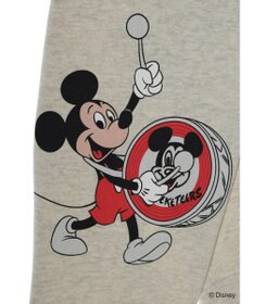 Green Parks ミッキーマウス・クラブ／袖アート裏毛プルオーバーⅡ