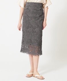 BEIGE， NARCISSUS / レーススカート