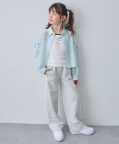 ANY KIDS 【洗濯機可能/速乾】ドライタッチ トラックパンツ