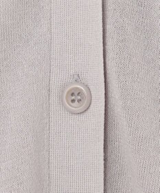 ANY SIS 【洗える】シアーVネック カーディガン