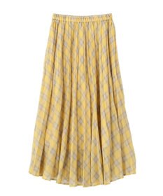 AMERICAN HOLIC 【選べる丈】チェックシアープリーツスカート