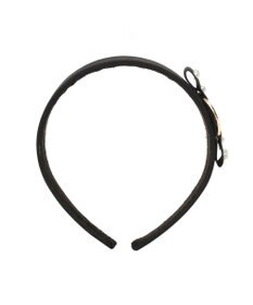 Maison de FLEUR グログランリボンカチューシャ