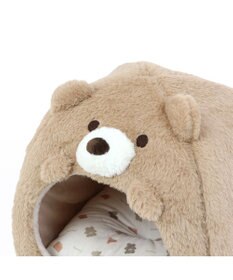 PET PARADISE ペットパラダイス くまハウス 《 ビスケット柄 》(38×40cm)